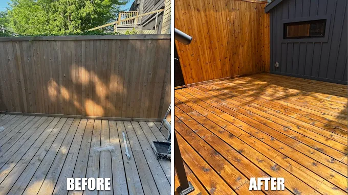 Deck Restoration & Stain