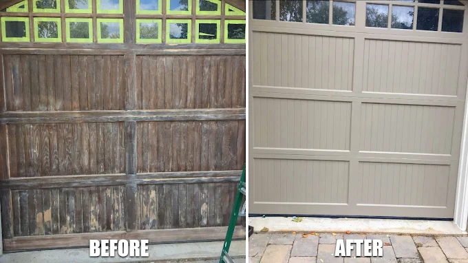 Garage Door Restoration